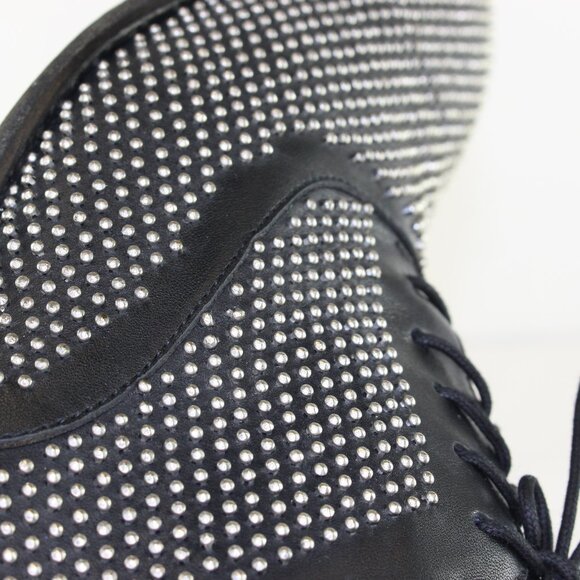 Rare Hugo Boss Silver Studded Leather Oxford Dress Shoes Mens (US 9.5/EU 43.5) - Picture 11 of 11